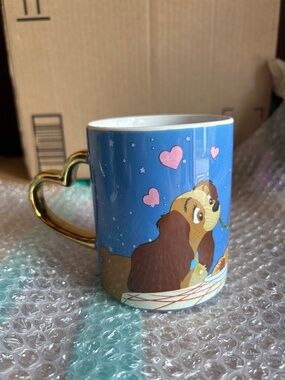 Disney Lady and the Tramp Mug 14 oz #1